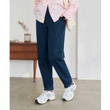 ブルー | ウエストゴムストレッチデニム スキニーパンツ［M4390］ デニム | KOBE LETTUCE