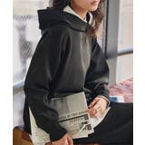 ブラック | スポンディッシュニットフーディートップス［N1238］ ニット フーディー | KOBE LETTUCE