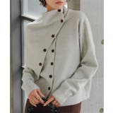 ライトグレー | 2点セットケープ付きニットカーディガン［N1291］ 2点セット ケープ付き | KOBE LETTUCE