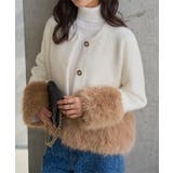 アイボリー | ファードッキング金ボタンニットジャケットコート ファードッキング 金ボタン | KOBE LETTUCE