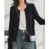 ブラック | 多ボタンニットカーディガン 多ボタン ニットカーディガン | KOBE LETTUCE