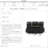 フェザーフラップメタルハンドルバッグ レディース ショルダーバッグ | KOBE LETTUCE | 詳細画像4