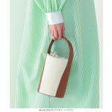 キャンバス×フェイクレザーバッグ [B1486] ハンドバッグ | KOBE LETTUCE | 詳細画像8 