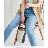 キャンバス×フェイクレザーバッグ [B1486] ハンドバッグ | KOBE LETTUCE | 詳細画像10 