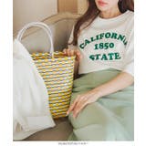 テープ編み込みバッグ［B1566］ | KOBE LETTUCE | 詳細画像5 