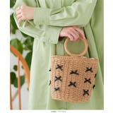 リボン付きカゴバッグ［B1575］ | KOBE LETTUCE | 詳細画像7 