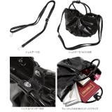 ギャザーデザインフェイクレザーバッグ ハンドバッグ 鞄 | KOBE LETTUCE | 詳細画像13 