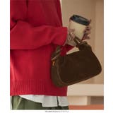 ショルダーベルト付きスエードタッチバッグ［B1648］ ショルダーベルト 付き | KOBE LETTUCE | 詳細画像2 