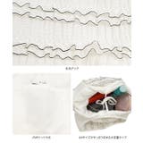 フリルデザイントートバッグトートバッグ フリルデザイン ポケット付き | KOBE LETTUCE | 詳細画像9