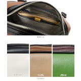 バイカラースクエアショルダーバッグ［B1671］ ショルダーバッグ バイカラー | KOBE LETTUCE | 詳細画像10 