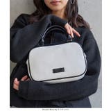 バイカラースクエアショルダーバッグ［B1671］ ショルダーバッグ バイカラー | KOBE LETTUCE | 詳細画像2 