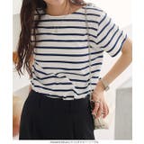 選べるデザイン コットン100％ ベーシックボーダー半袖Tシャツ［C2104］ | KOBE LETTUCE | 詳細画像16 