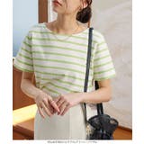 選べるデザイン コットン100％ ベーシックボーダー半袖Tシャツ［C2104］ | KOBE LETTUCE | 詳細画像19 