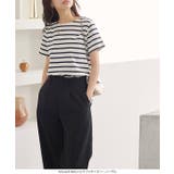 選べるデザイン コットン100％ ベーシックボーダー半袖Tシャツ［C2104］ | KOBE LETTUCE | 詳細画像21 