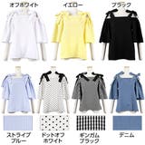 取り外し可能リボン付き☆2wayデザインブラウス レディース [C3300] | KOBE LETTUCE | 詳細画像2 