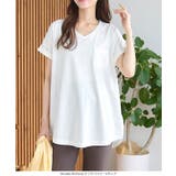 [ ASELEAR ]選べる2タイプ 汗染み防止ゆるTシャツ［C3615］ | KOBE LETTUCE | 詳細画像5 