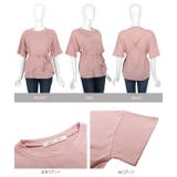 綿コットン100％ManywayデザインTシャツトップス [C4006] レディ… | KOBE LETTUCE | 詳細画像16 