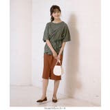 綿コットン100％ManywayデザインTシャツトップス [C4006] レディ… | KOBE LETTUCE | 詳細画像13 