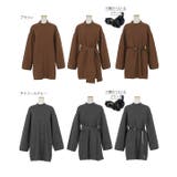 3WAYベルトセットハイネックニットチュニック レディース トップス | KOBE LETTUCE | 詳細画像23