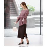 ホックデザインワンショルダータンクセット レディース カットソー | KOBE LETTUCE | 詳細画像11