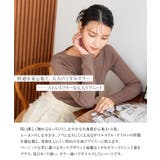 選べるネックデザインリブニットトップス レディース 着回し | KOBE LETTUCE | 詳細画像5