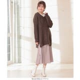 ローゲージニットチュニック レディース ニット | KOBE LETTUCE | 詳細画像8