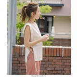 シェルボタンリネンブラウス レディース トップス | KOBE LETTUCE | 詳細画像5