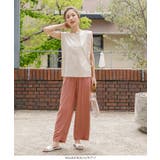 シェルボタンリネンブラウス レディース トップス | KOBE LETTUCE | 詳細画像7