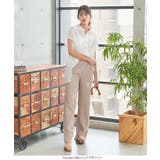 フレンチスリーブシアーシャツ レディース トップス | KOBE LETTUCE | 詳細画像8