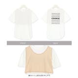 メッシュINバックロゴTシャツ レディース トップス | KOBE LETTUCE | 詳細画像13