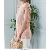 麻シアーノースリハイネックニット レディース トップス | KOBE LETTUCE | 詳細画像5 