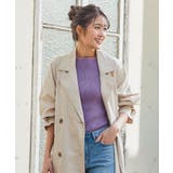 ピンクパープル | [ 選べる2タイプ ] ボートネックノースリーブリブニット［C4702］ | KOBE LETTUCE