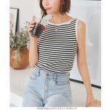 [ 選べる2タイプ ] ボートネックノースリーブリブニット［C4702］ | KOBE LETTUCE | 詳細画像9 