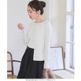 [ 選べる2タイプ ] ボートネックノースリーブリブニット［C4702］ | KOBE LETTUCE | 詳細画像16 