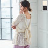 シアージャガードバックリボンブラウス レディース トップス | KOBE LETTUCE | 詳細画像1