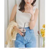 スクエアネックスリーブレスニット［C4794］ | KOBE LETTUCE | 詳細画像4 