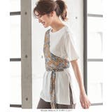 レイヤード風サイドスリットTシャツ [C4855] レディース | KOBE LETTUCE | 詳細画像10 