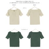 前後2wayキーネックニット レディース トップス | KOBE LETTUCE | 詳細画像13