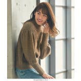 ミックスヤーンボリュームスリーブニットトップス [C5042] レディース | KOBE LETTUCE | 詳細画像6 