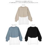 シャツレイヤード風プルオーバーニットトップス レディース 重ね着風 | KOBE LETTUCE | 詳細画像12