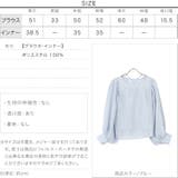 ボリュームスリーブシアーブラウス レディース トップス | KOBE LETTUCE | 詳細画像4