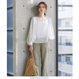 ボリュームスリーブシアーブラウス レディース トップス | KOBE LETTUCE | 詳細画像6