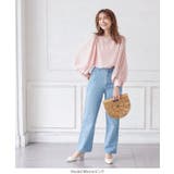 ボリュームスリーブシアーブラウス レディース トップス | KOBE LETTUCE | 詳細画像8