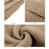 ダメージ加工Vネックロングニットベスト [C5151] レディース | KOBE LETTUCE | 詳細画像11 