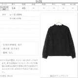 総レースプチハイネックブラウス レディース トップス | KOBE LETTUCE | 詳細画像4