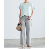 バックボタンオーバーサイズカットソートップス レディース Tシャツ | KOBE LETTUCE | 詳細画像18
