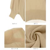 7分袖バックシームシアーニット [C5256] レディース | KOBE LETTUCE | 詳細画像14 