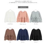 カットジョーゼットTブラウス レディース トップス | KOBE LETTUCE | 詳細画像22