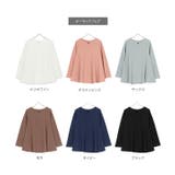 カットジョーゼットTブラウス レディース トップス | KOBE LETTUCE | 詳細画像24