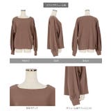カットジョーゼットTブラウス レディース トップス | KOBE LETTUCE | 詳細画像26